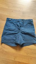 Short marine taille haute