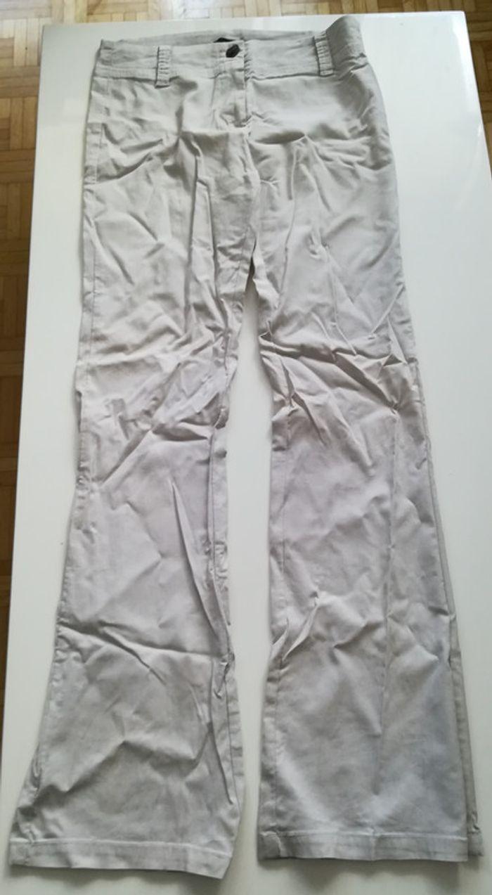 Pantalon blanc été femme - photo numéro 1