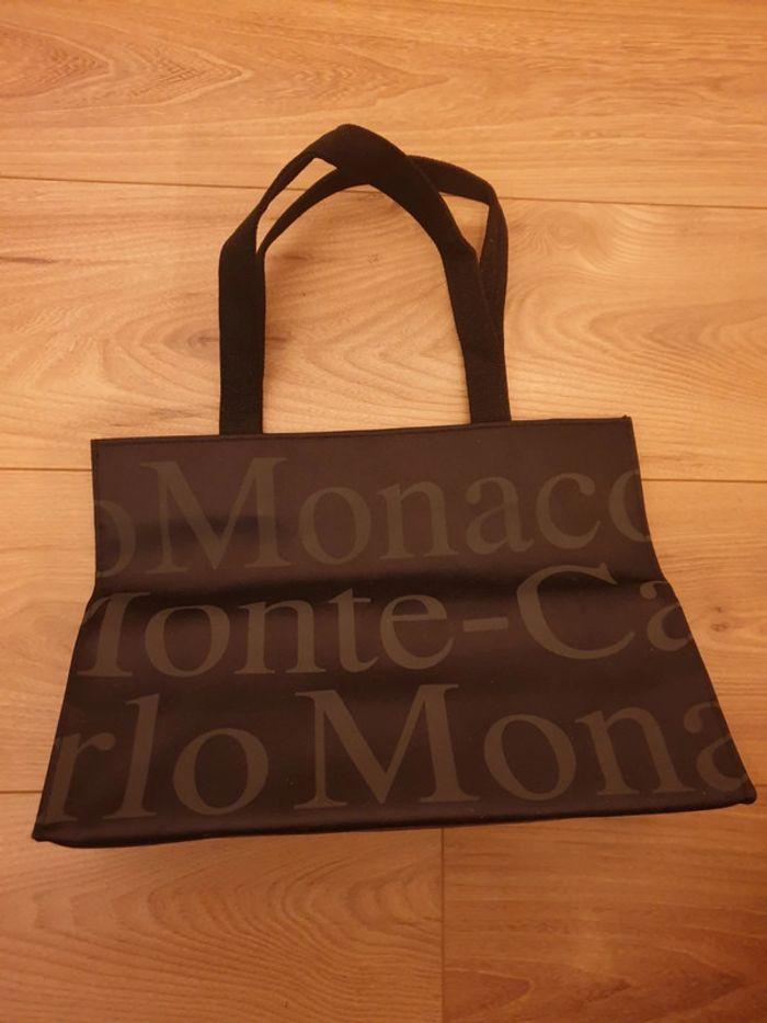 Sac noir en tissus Monaco - photo numéro 1