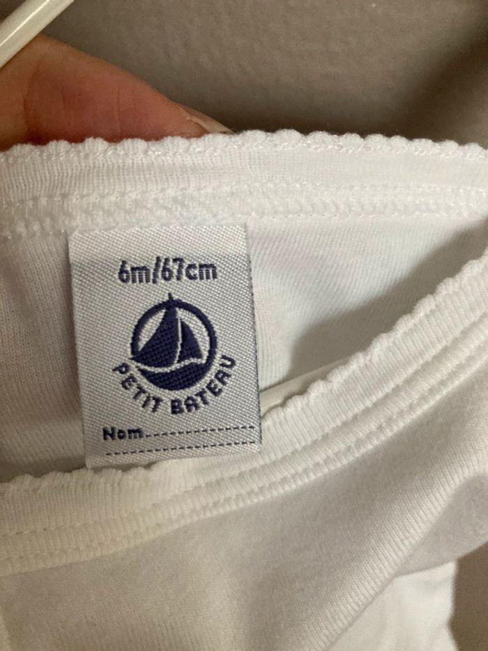 Petit Bateau body à bretelles 6 mois - photo numéro 3