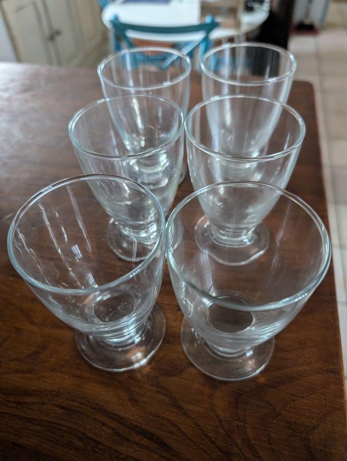 6 verres à pastis - photo numéro 2