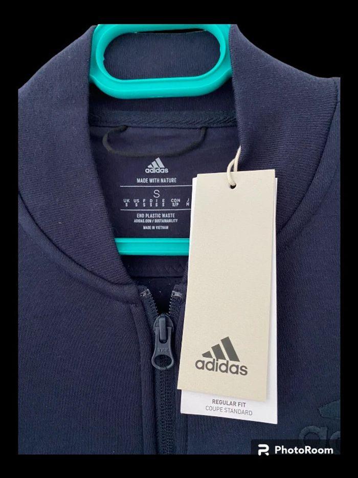 Veste Adidas Bleu S - photo numéro 2