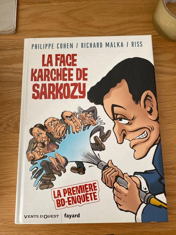 Bd la face karchée de Sarkozy - photo numéro 1