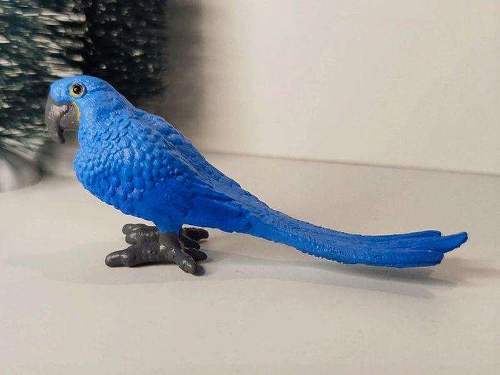 Figurine perroquet bleu Schleich - photo numéro 3