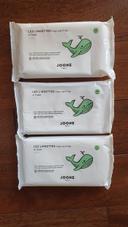 Lot de 3 paquets de lingettes à l'eau, Baby, NEUFS, Joone