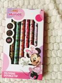 8 feutres double Sens minnie Disney