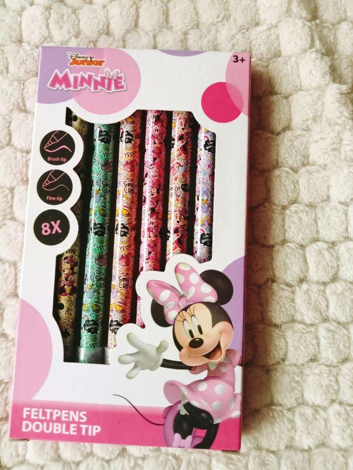 8 feutres double Sens minnie Disney