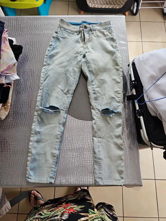 Jegging troué