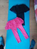 Lot 2 jupes leggings