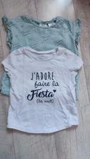 Lot de t shirts