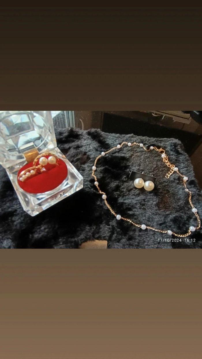 🚨Lot bijoux  en perles 🦪 neuf|bijouterie|Bijoux pérolas/perle  novas🚨 - photo numéro 1