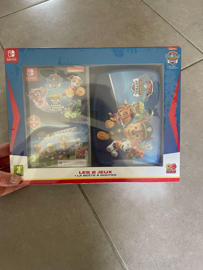 Lot de 2 jeux Nintendo switch avec boîte pat patrouille - photo numéro 1