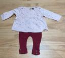 Ensemble T-shirt+pantalon 6mois/63-69cm/8kg