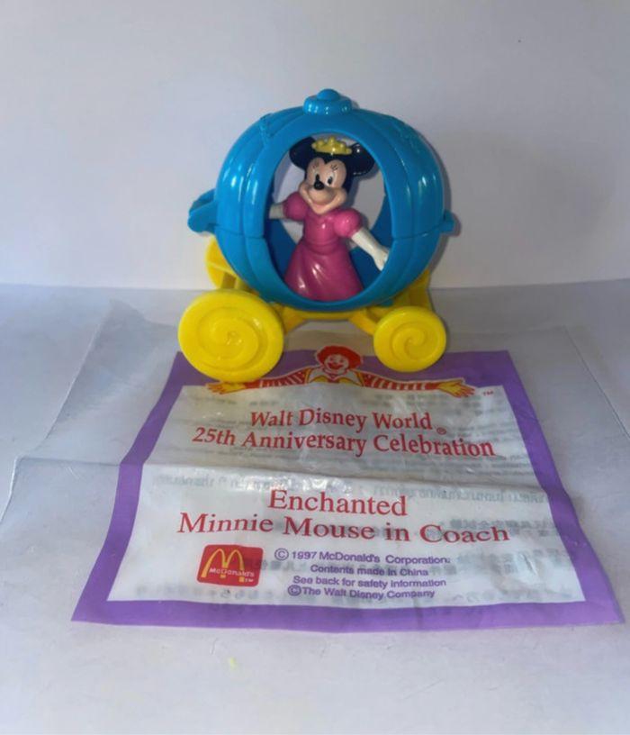 Jouet Minnie mouse en carrosse Mcdonald’s happy meal - photo numéro 1