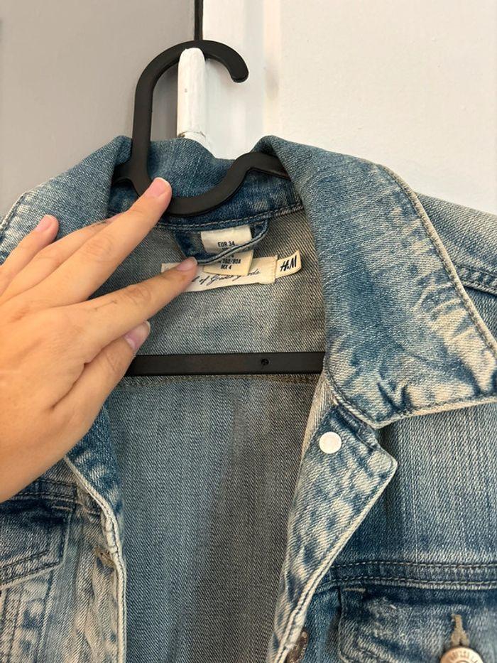 Veste en jeans h&m neuve - photo numéro 5