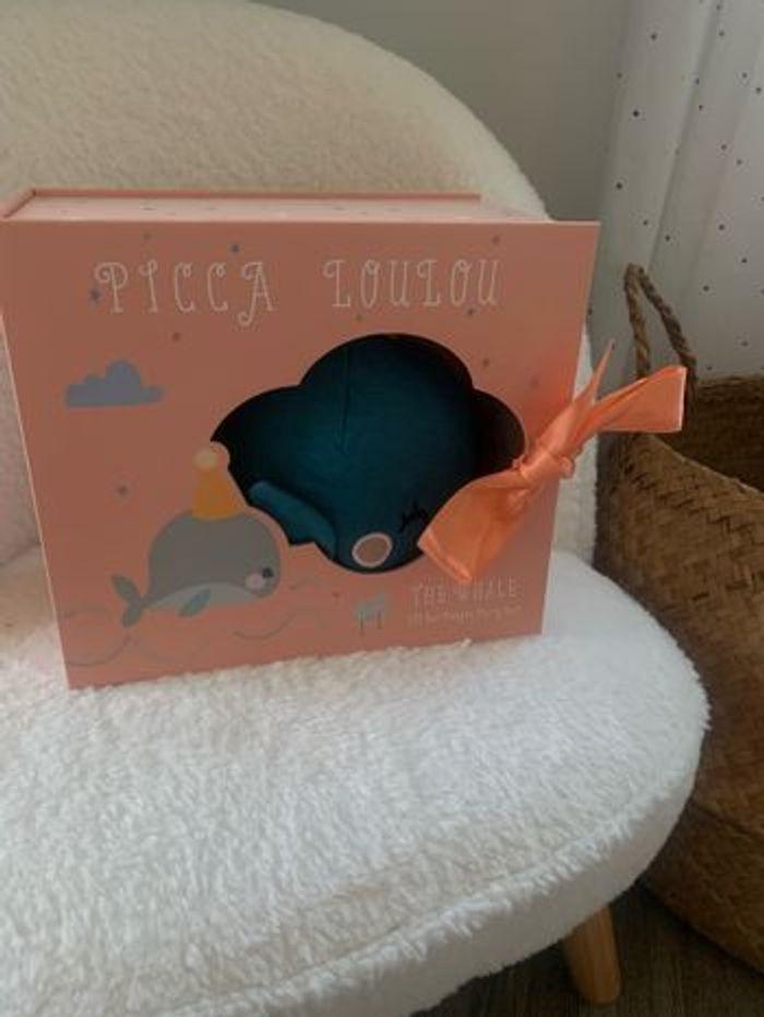 Peluche Baleine Picca Loulou - photo numéro 1