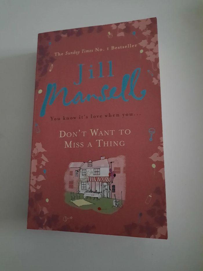 Livre: Don't want to miss a thing de Jill Marsell - photo numéro 1