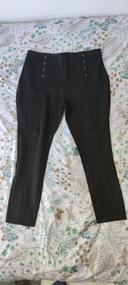 Pantalon legging à faux boutons