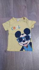 T-shirt à manches courtes avec Mickey dessus