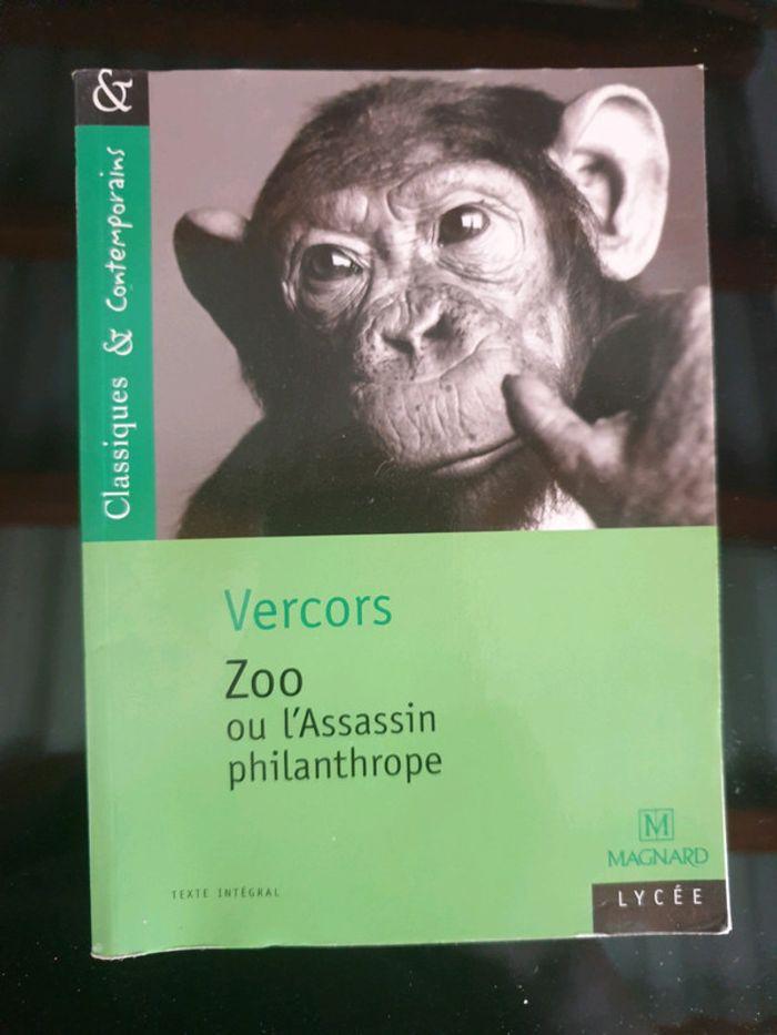 Livre zoo ou l'assassin philanthrope - photo numéro 1