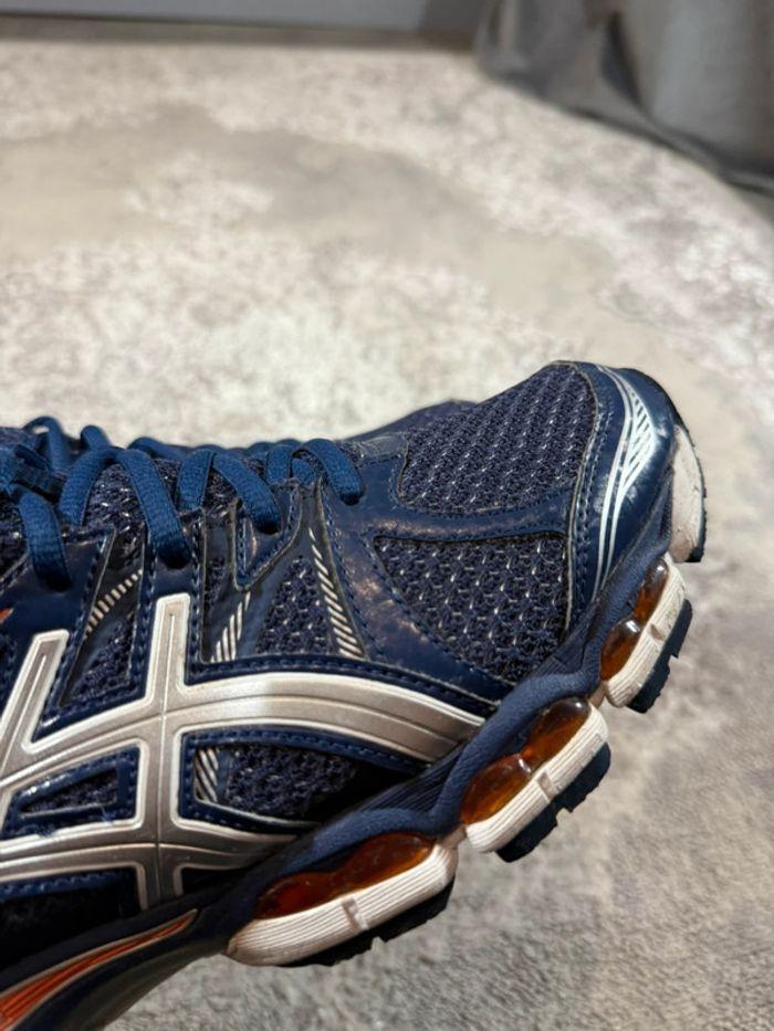 Asics Gel Evate 2 FluidRide Blue & Orange - photo numéro 10