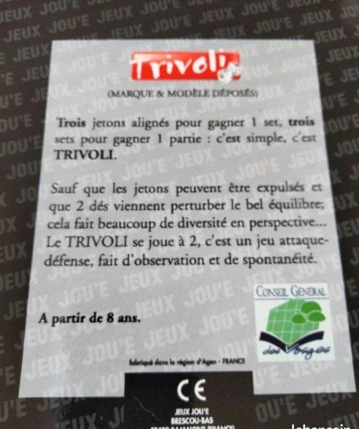 Jeu trivoli - photo numéro 4