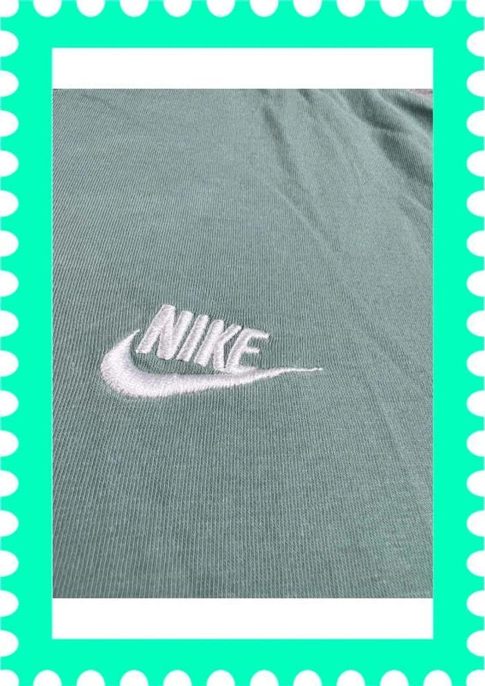 👕 T-shirt Nike logo brodé Turquoise Taille L 👕 - photo numéro 6