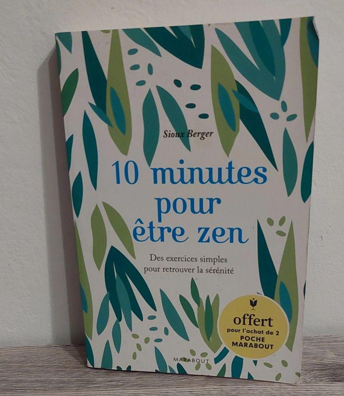 livre. 10 minutes pour être zen - photo numéro 1