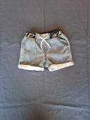 Short jeans 2ans gris IKKS