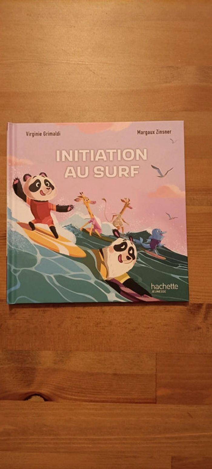 Initiation au surf livre enfant - photo numéro 1