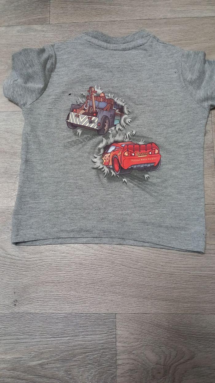 T-shirt à manches courtes avec cars dessus - photo numéro 2