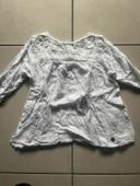 Blouse ikks blanche