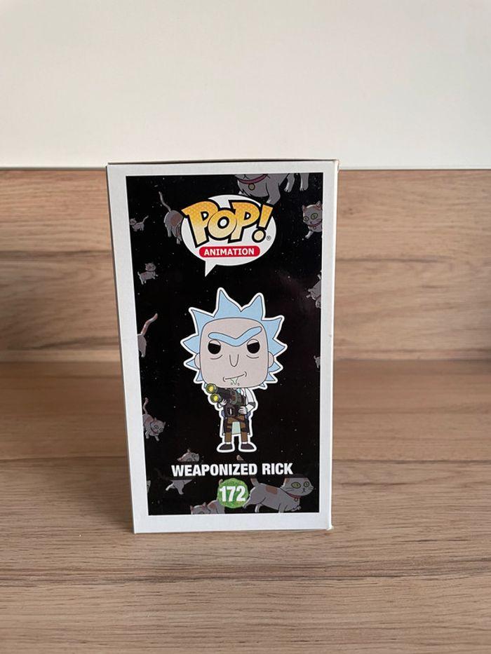 Figurine Funko Pop Rick et Morty : Weaponized Rick Chase 172 - photo numéro 4