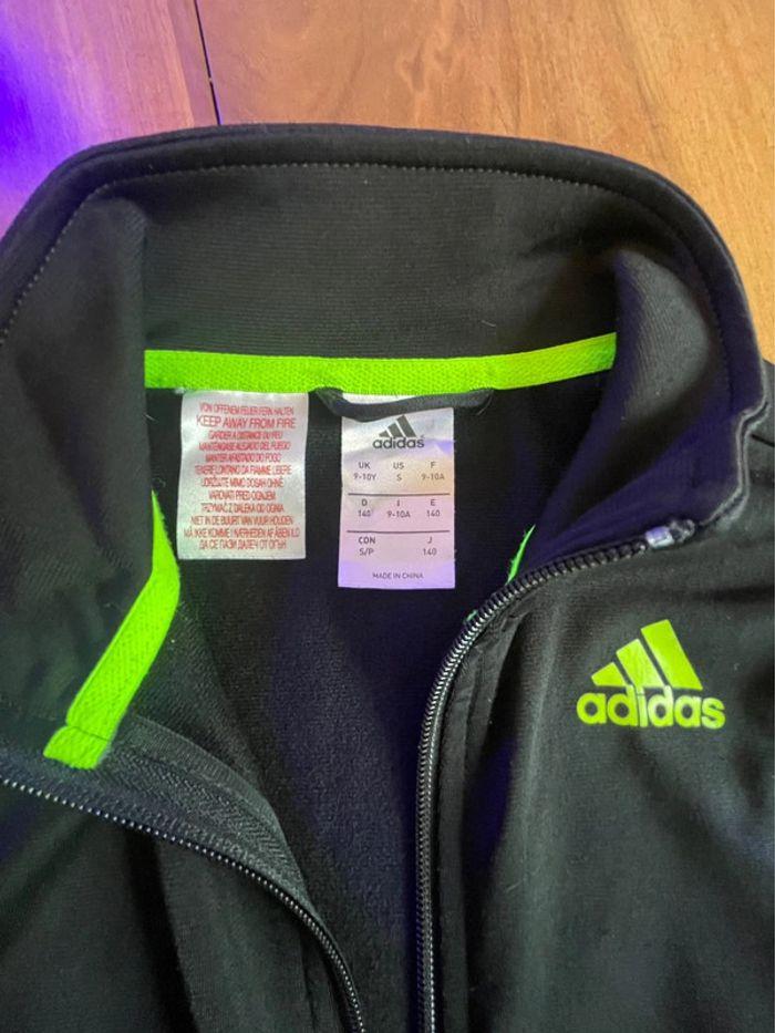 Veste zip ADIDAS enfant 9-10 ans - photo numéro 2