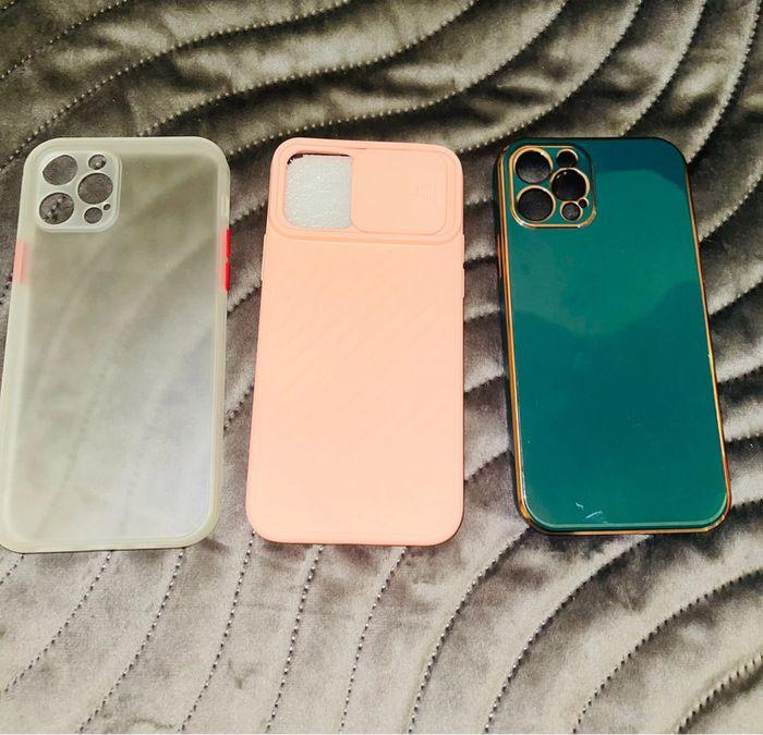 Lot de 3 coques iPhone 12 Pro - photo numéro 2