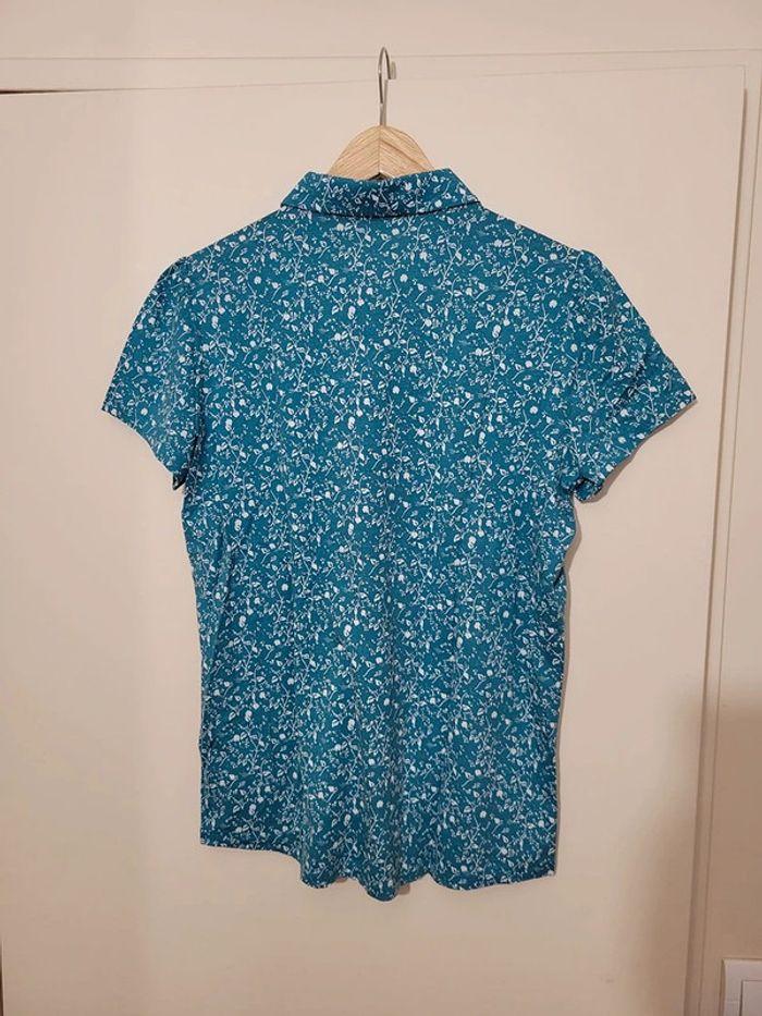 chemise caroll bleu taille S - photo numéro 2