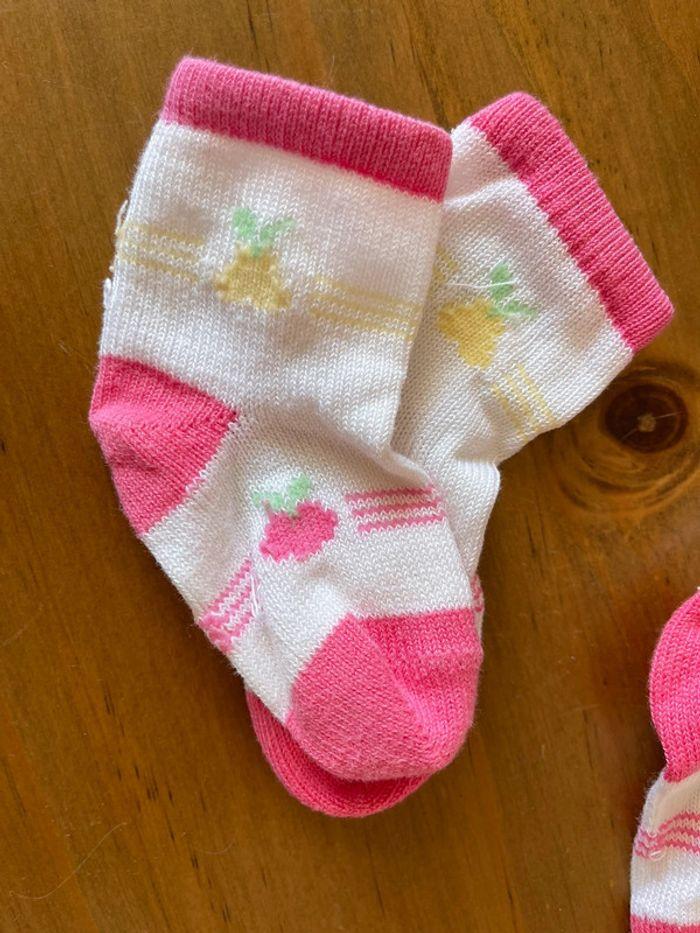 Lot de 2 paires de chaussettes bébé - photo numéro 2