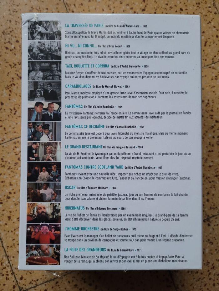 Coffret 12 dvd des films de Louis de Funes. Neuf - photo numéro 2