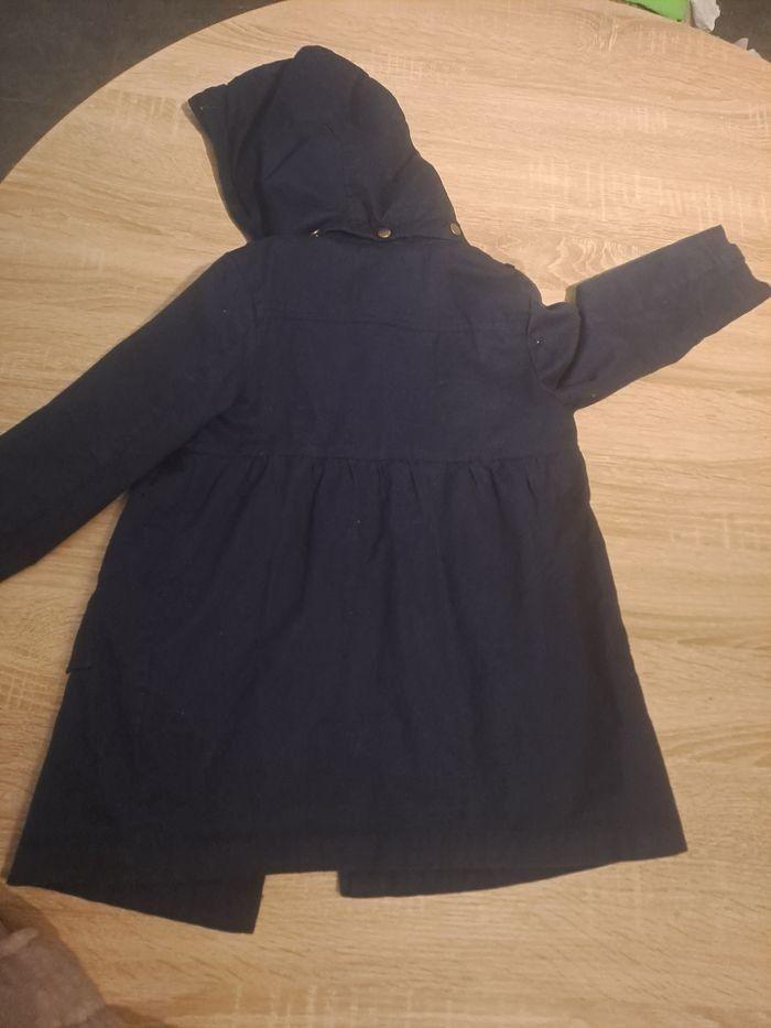 Trench bleu marine taille 4 ans - photo numéro 2