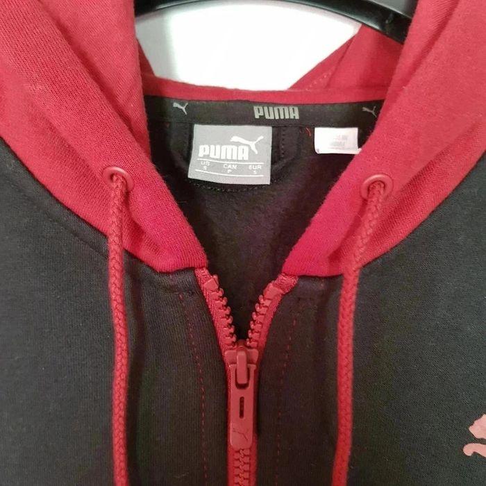 Gilet à capuche Puma Rouge et Noir - photo numéro 7