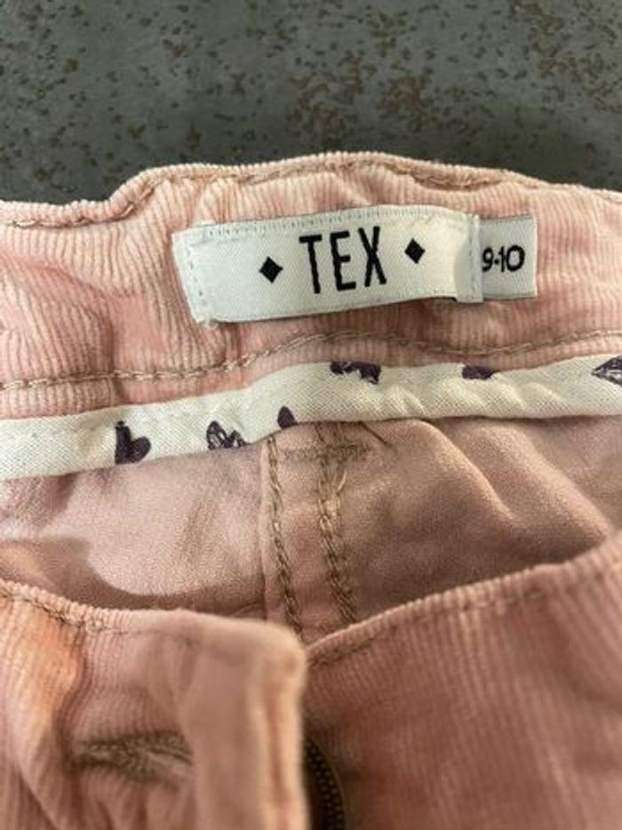 Pantalon rose pale fille 9/10 ans - photo numéro 2