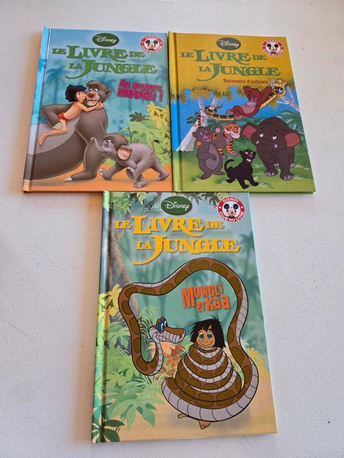 3 livres le livre de la jungle neuf