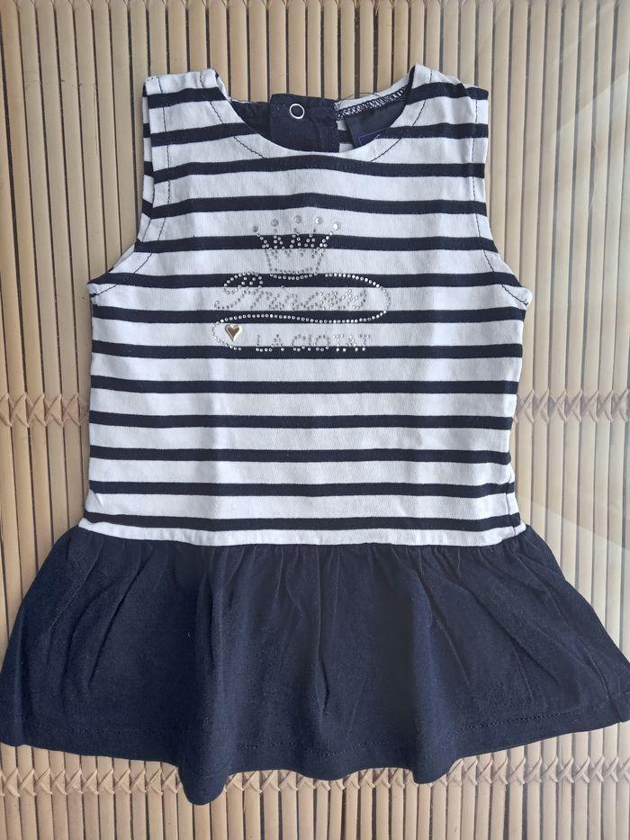 Robe marinière Princess 2 ans - photo numéro 1