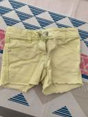 Joli short jaune