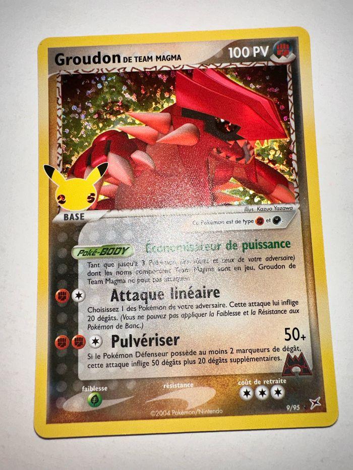 Carte Pokémon Groudon - photo numéro 3