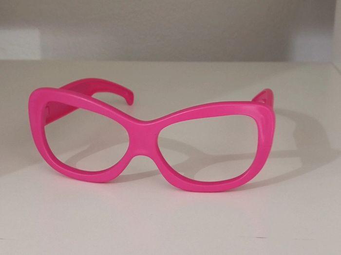 Barbie paire de lunette rose - photo numéro 2