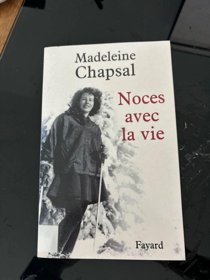 Noces avec la vie / Madeleine Chapsal - photo numéro 1