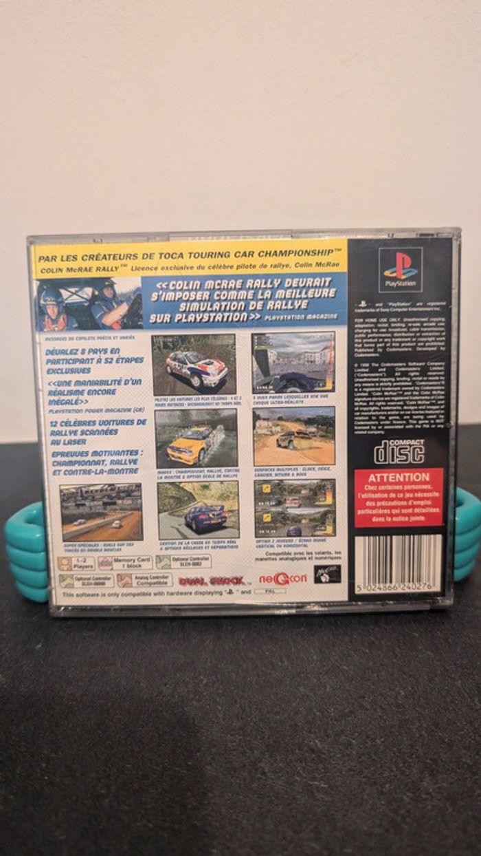 Jeu PS1 "Colin McRae Rally" avec Notice et Poster - Boîtier Fissuré - photo numéro 2