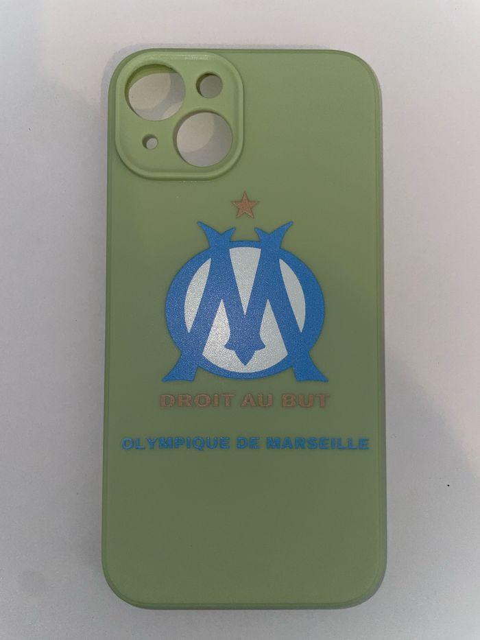 Coque iPhone 14 - Marseille 🔵⚪️- 5 coloris disponible - photo numéro 6