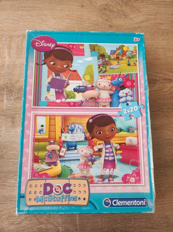 Puzzles Docteur la peluche 2x20 pièces - photo numéro 1